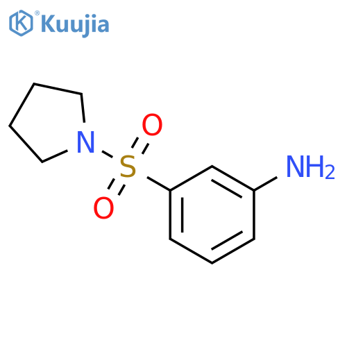 1-(3-Aminophenyl)sulfonylpyrrolidine structure