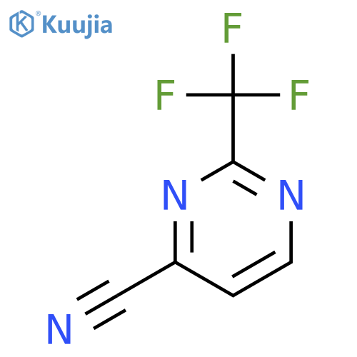 2-(Trifluoromethyl)pyrimidine-4-carbonitrile structure