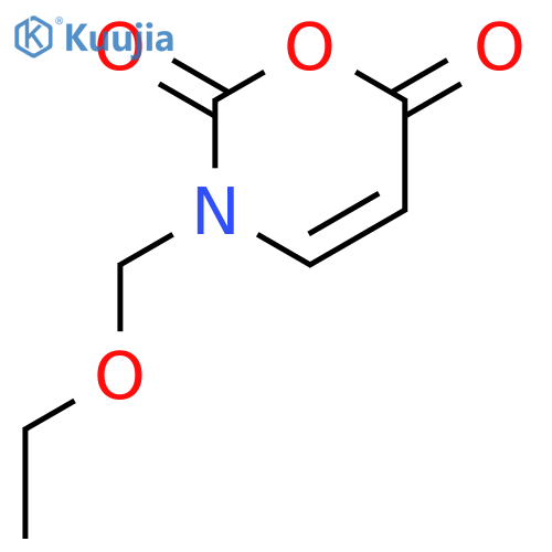 2H-1,3-Oxazine-2,6(3H)-dione, 3-(ethoxymethyl)- structure