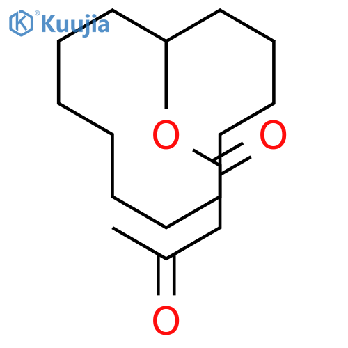 Butanoic acid, 3-oxo-, cyclododecyl ester structure