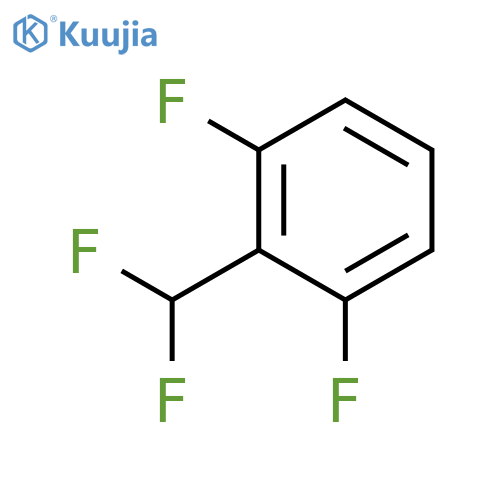 2-(Difluoromethyl)-1,3-difluorobenzene structure