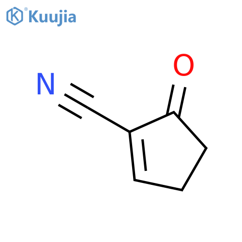 1-Cyclopentene-1-carbonitrile, 5-oxo- structure