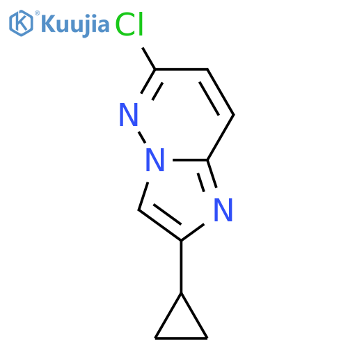 6-Chloro-2-cyclopropylimidazo1,2-bpyridazine structure