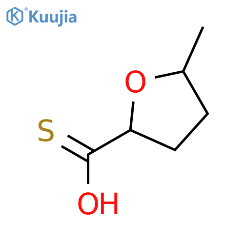 2-Furancarbothioic acid, tetrahydro-5-methyl- structure