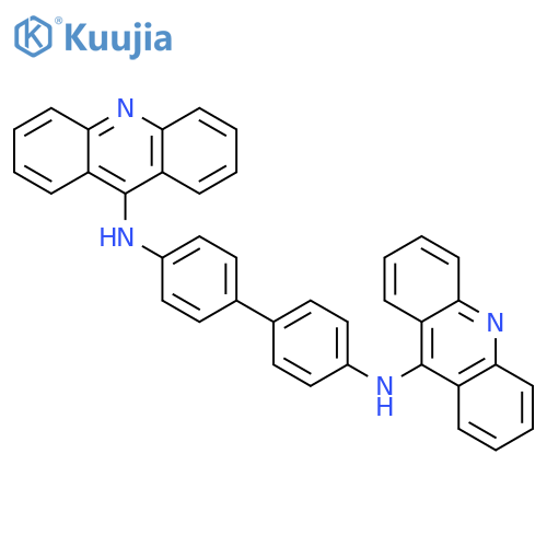 [1,1'-BIPHENYL]-4,4'-DIAMINE, N,N'-DI-9-ACRIDINYL- structure
