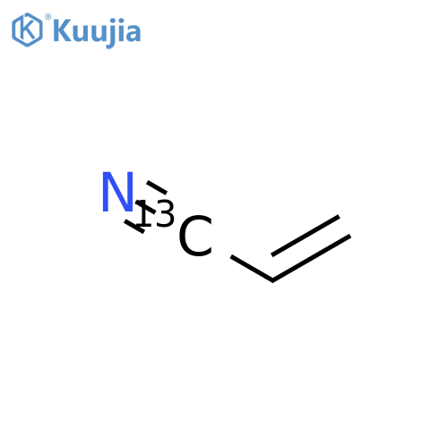 Acrylonitrile-13C structure