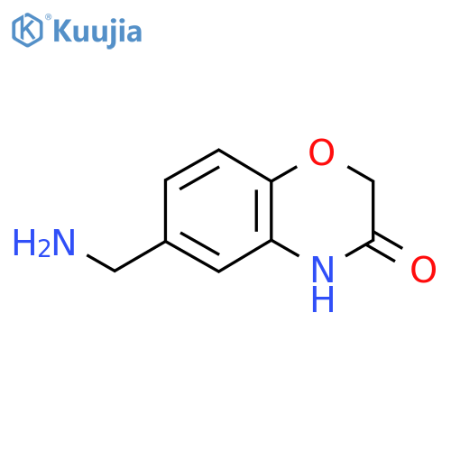 6-Aminomethyl-4H-benzo[1,4]oxazin-3-one structure