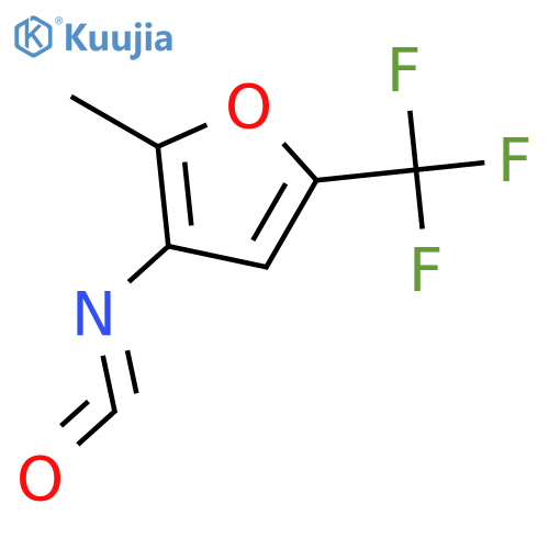 FURAN, 3-ISOCYANATO-2-METHYL-5-(TRIFLUOROMETHYL)- structure