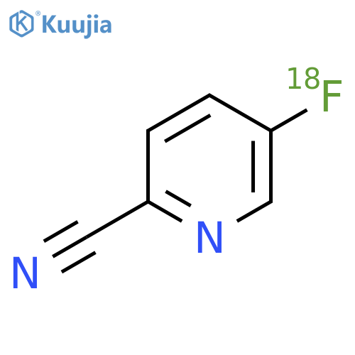 5-(Fluoro-18F)-2-pyridinecarbonitrile structure