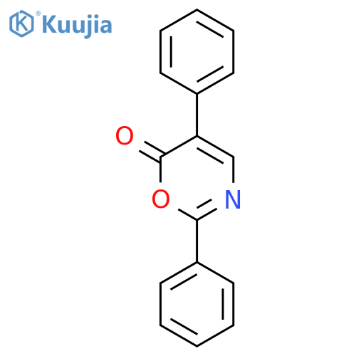 2,5-Diphenyl-6H-1,3-oxazin-6-one structure