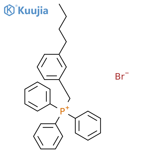 PHOSPHONIUM, [(3-BUTYLPHENYL)METHYL]TRIPHENYL-, BROMIDE (1:1) structure