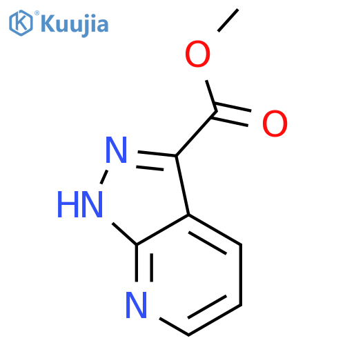 methyl 1H-pyrazolo[3,4-b]pyridine-3-carboxylate structure