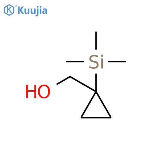 Cyclopropanemethanol, 1-(trimethylsilyl)- structure