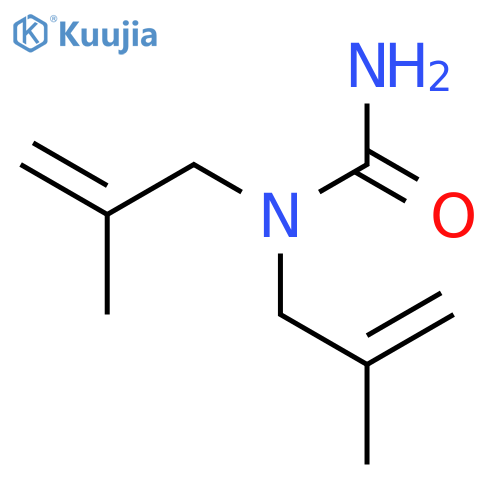 Urea,N,N-bis(2-methyl-2-propen-1-yl)- structure