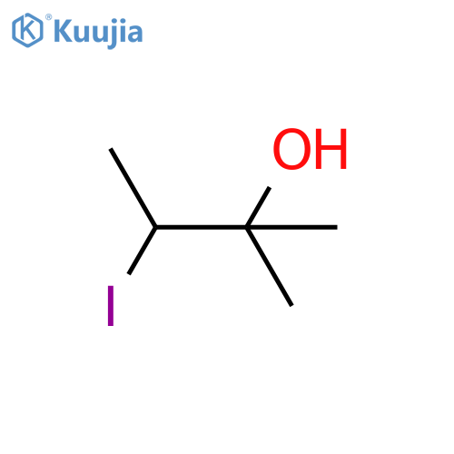 2-Butanol, 3-iodo-2-methyl- structure