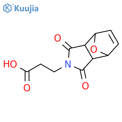 4,7-Epoxy-2H-isoindole-2-propanoic acid, 1,3,3a,4,7,7a-hexahydro-1,3-dioxo-, (3aR,4S,7R,7aS)-rel- structure