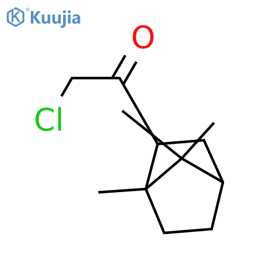 Ethanone,2-chloro-1-(1,7,7-trimethylbicyclo[2.2.1]hept-2-yl)- structure