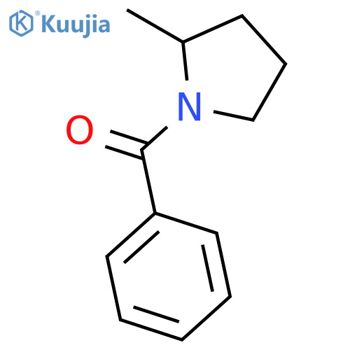 Pyrrolidine, 1-benzoyl-2-methyl- structure