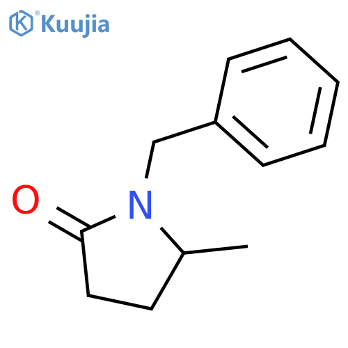 1-benzyl-5-methylpyrrolidin-2-one structure