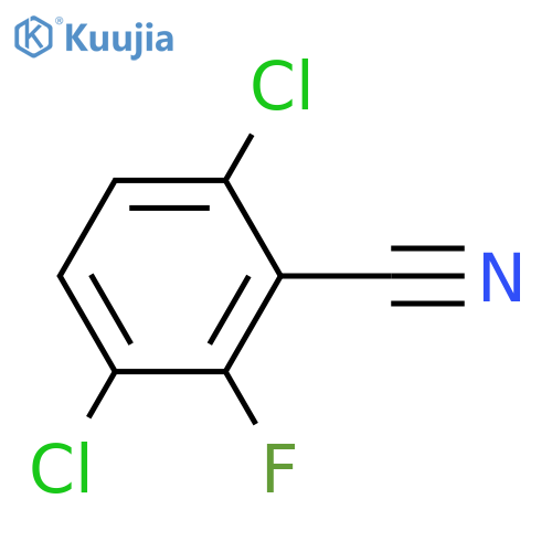 3,6-Dichloro-2-fluorobenzonitrile structure