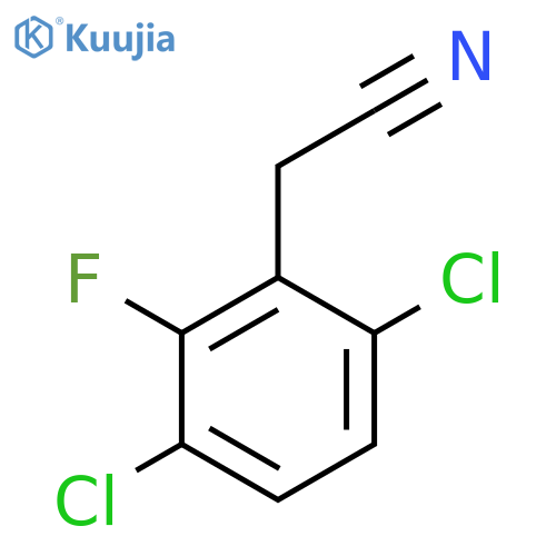 3,6-DICHLORO-2-FLUOROPHENYLACETONITRILE structure