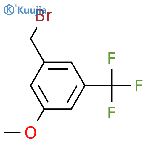 3-Methoxy-5-(trifluoromethyl)benzyl Bromide structure
