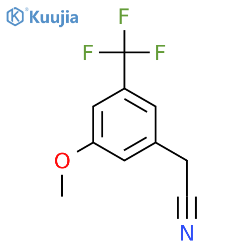 3-Methoxy-5-(trifluoromethyl)phenylacetonitrile structure