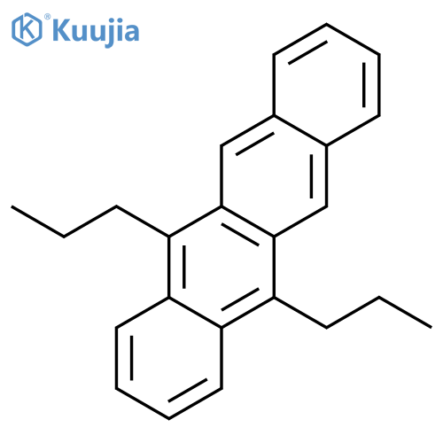 NAPHTHACENE, 5,12-DIPROPYL- structure