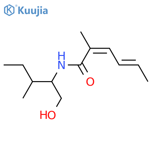 2-Amino-3-methyl-1-pentanol; (2R,3S)-form, N-(2-Methyl-2E,4E-hexadienoyl) structure