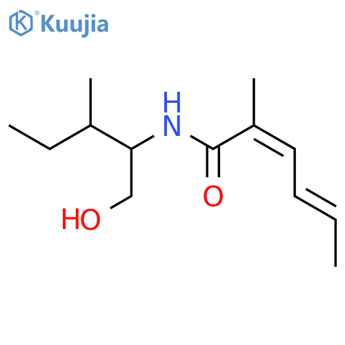 2-Amino-3-methyl-1-pentanol; (2S,3S)-form, N-(2-Methyl-2E,4E-hexadienoyl) structure