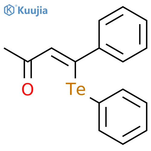 3-BUTEN-2-ONE, 4-PHENYL-4-(PHENYLTELLURO)-, (3Z)- structure