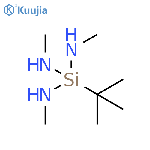 SILANETRIAMINE, 1-(1,1-DIMETHYLETHYL)-N1,N1,N1-TRIMETHYL- structure
