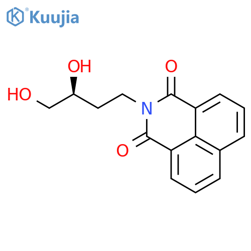 1H-Benz[de]isoquinoline-1,3(2H)-dione, 2-[(3S)-3,4-dihydroxybutyl]- structure