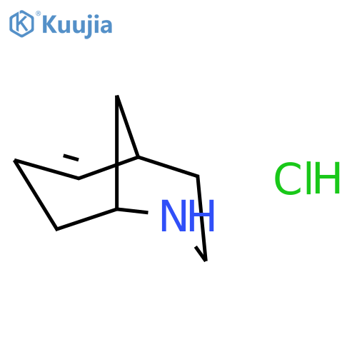 2-Azabicyclo[3.3.1]non-6-ene, hydrochloride structure