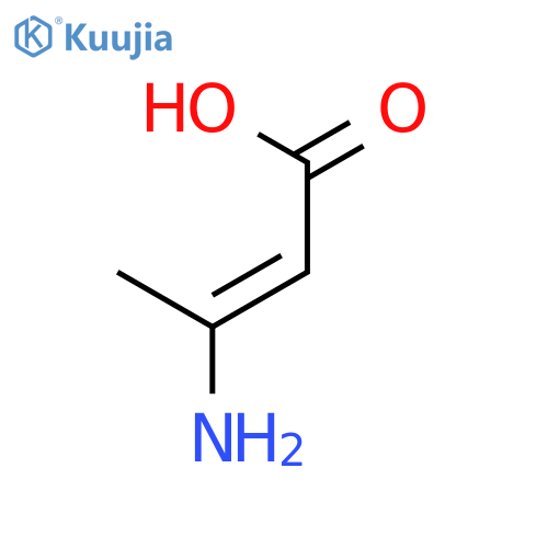 2-BUTENOIC ACID, 3-AMINO-, (2E)- structure