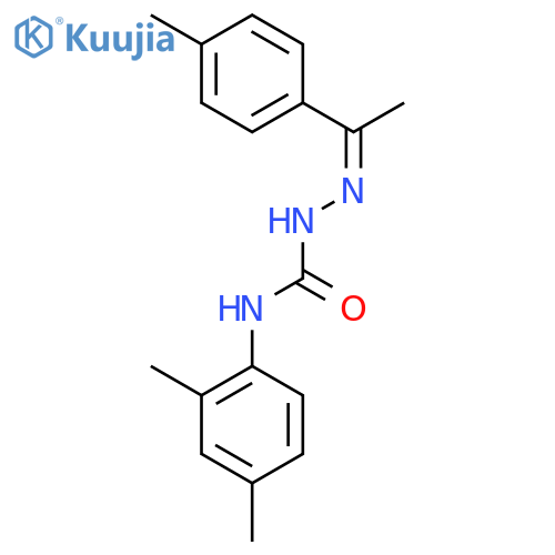 Hydrazinecarboxamide,N-(2,4-dimethylphenyl)-2-[1-(4-methylphenyl)ethylidene]- structure