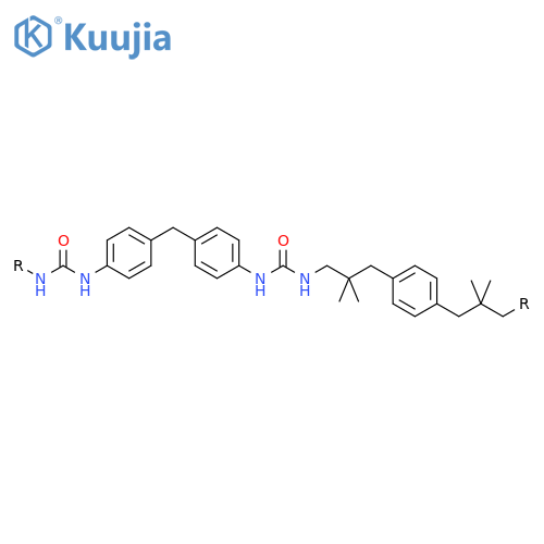 POLY[IMINOCARBONYLIMINO-1,4-PHENYLENEMETHYLENE-1,4-PHENYLENEIMINOCARBONYLIMINO(2,2-DIMETHYL-1,3-PROPANEDIYL)-1,4-PHENYLENE(2,2-DIMETHYL-1,3-PROPANEDIYL)] structure
