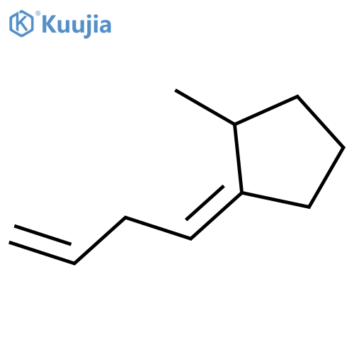Cyclopentane, 1-(3-butenylidene)-2-methyl-, (E)- structure