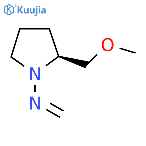 1-Pyrrolidinamine,2-(methoxymethyl)-N-methylene-, (2S)- structure