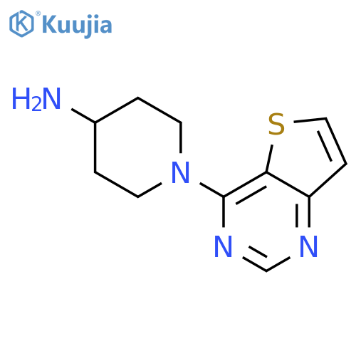 4-Piperidinamine, 1-thieno[3,2-d]pyrimidin-4-yl- structure