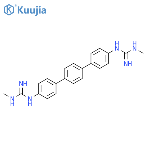GUANIDINE, N,N'''-[1,1':4',1''-TERPHENYL]-4,4''-DIYLBIS[N'-METHYL- structure