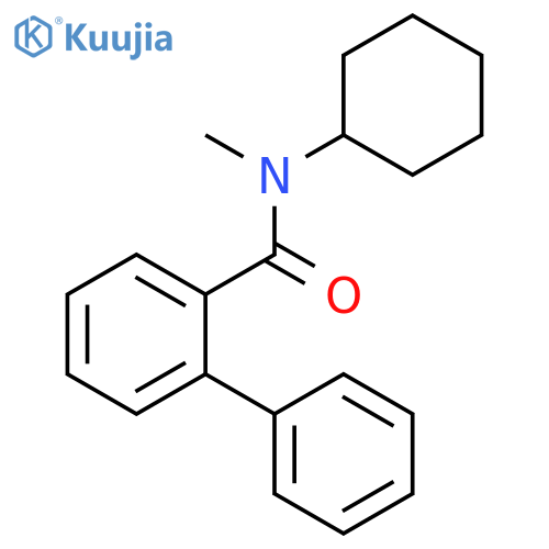 [1,1'-BIPHENYL]-2-CARBOXAMIDE, N-CYCLOHEXYL-N-METHYL- structure