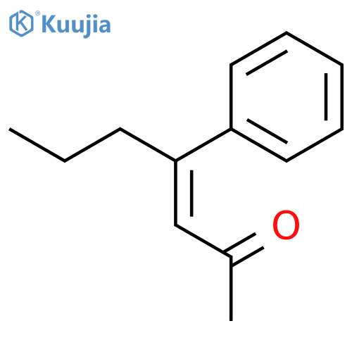 3-HEPTEN-2-ONE, 4-PHENYL-, (Z)- structure