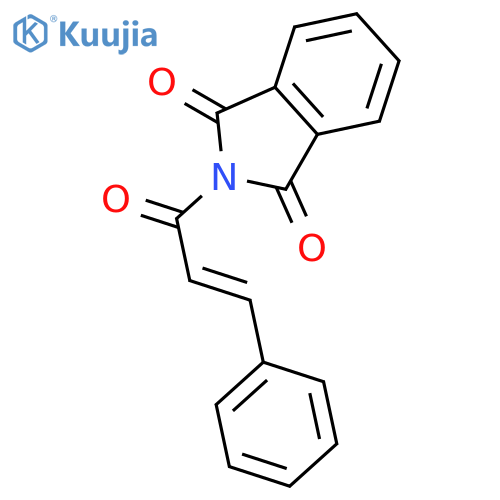 1H-ISOINDOLE-1,3(2H)-DIONE, 2-[(2E)-1-OXO-3-PHENYL-2-PROPEN-1-YL]- structure
