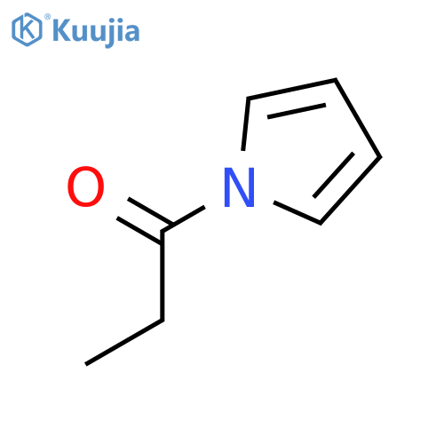 1-Propanone, 1-(1H-pyrrolyl)- structure