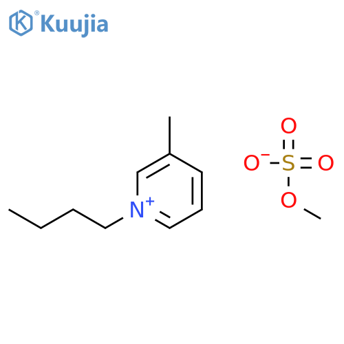 Pyridinium, 1-butyl-3-methyl-, methyl sulfate (1:1) structure