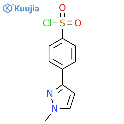 4-(1-Methyl-1H-pyrazol-3-yl)-benzenesulfonyl Chloride structure