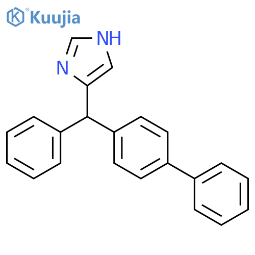 5-(1,1’-Biphenyl-4-ylphenylmethyl)-1H-imidazole structure