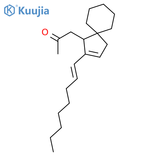 2-PROPANONE, 1-[2-(1E)-1-OCTEN-1-YLSPIRO[4.5]DEC-2-EN-1-YL]- structure