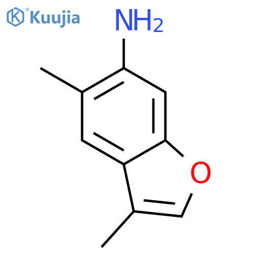 6-BENZOFURANAMINE, 3,5-DIMETHYL- structure